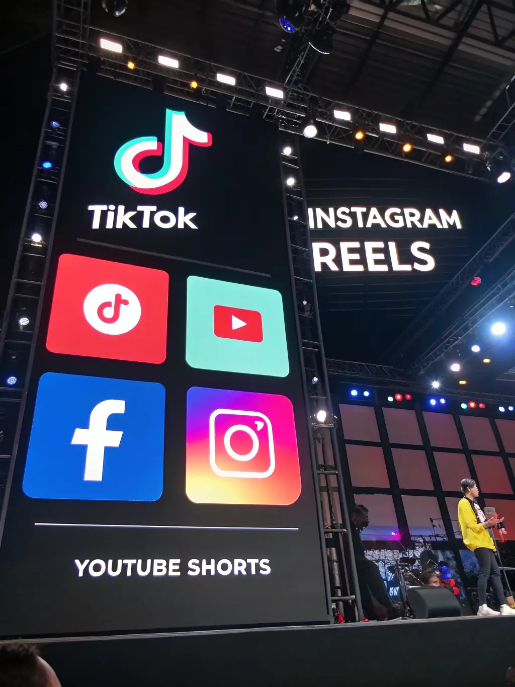 An image displaying various social media platforms with optimized video thumbnails and captions, illustrating D&C PROJECT LLC's platform optimization services.