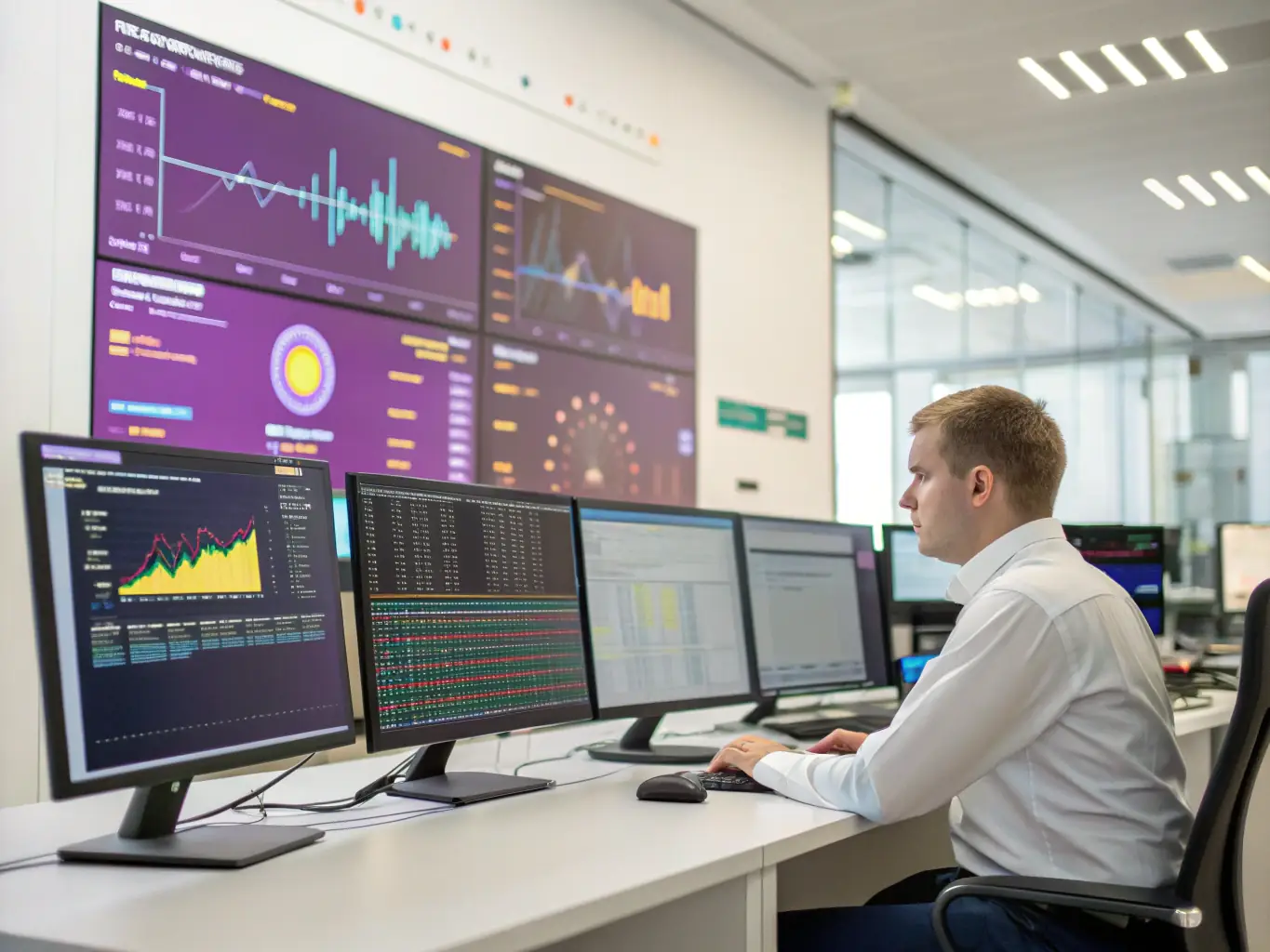A visual representation of CRM integration, showing data flowing seamlessly between different business systems, powered by AI.